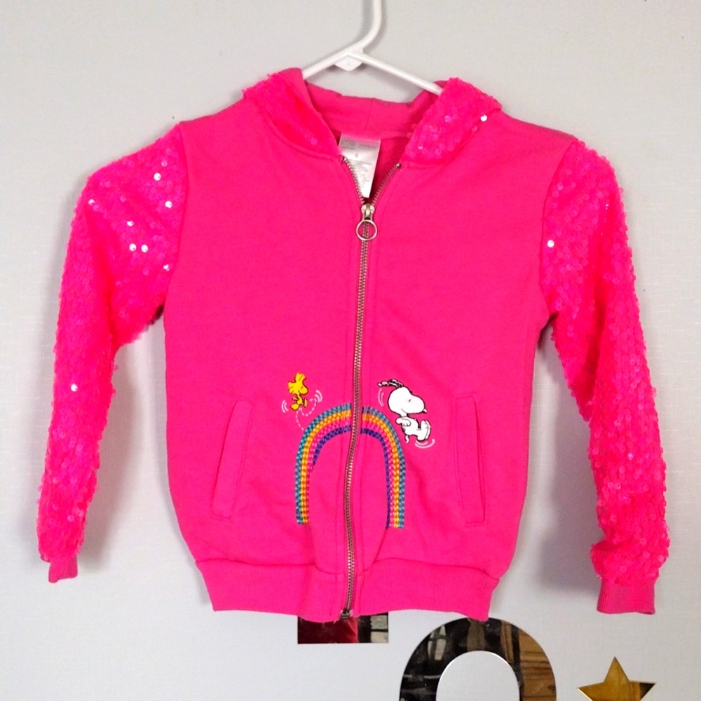 Girls hooded jacket Peanuts